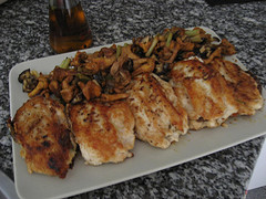 Pechugas con frutos secos